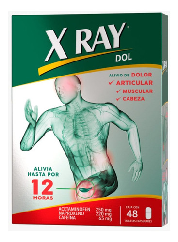 X Ray Dol Caja X 12 Tabletas