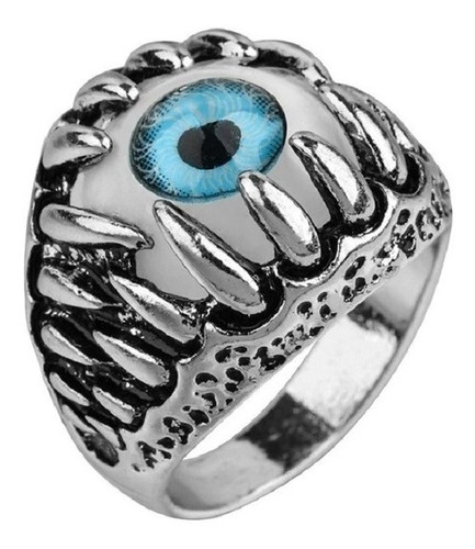 Anillo Ojo Dragón Heavy Metal