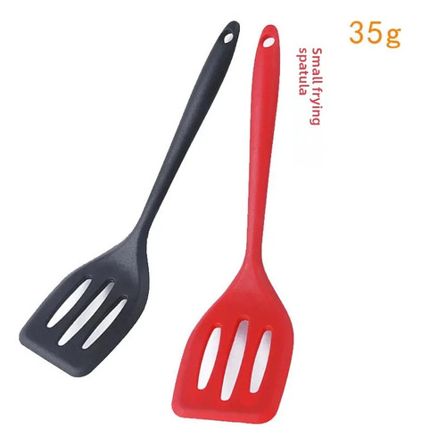 Espátula Pequeña De Silicona Antiadherente Para Cocinar, 1 U