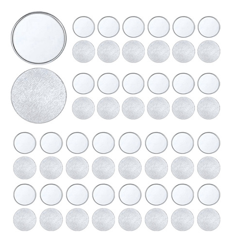 Kit De Pegatinas De Aluminio En Blanco Por Sublimación Para