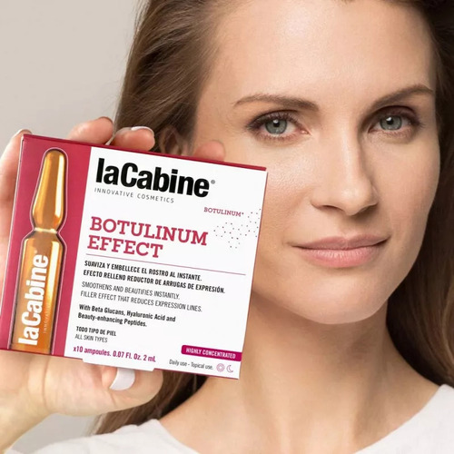Ampolleta Facial Acido Hialuronico Lacabine Botulinum 2 Ml