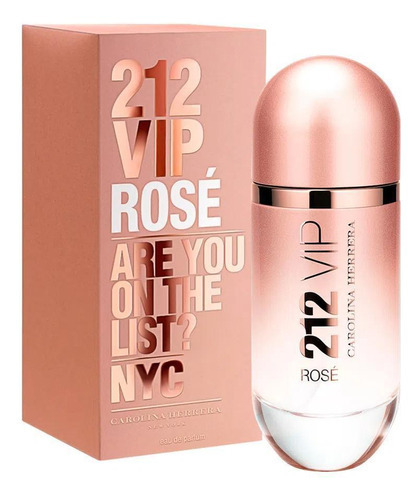 Perfume 212 Vip Rosé - Carolina Herrera 80ml Edp