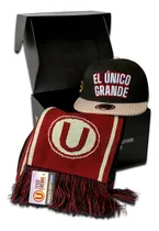 Comprar Set Del Hincha Universitario Único Grande  - Gorra Y Bufanda