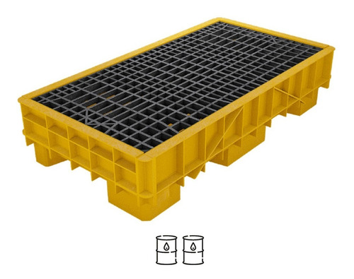 Estiba Antiderrame 2 Tambores (90 Litros De Contención)