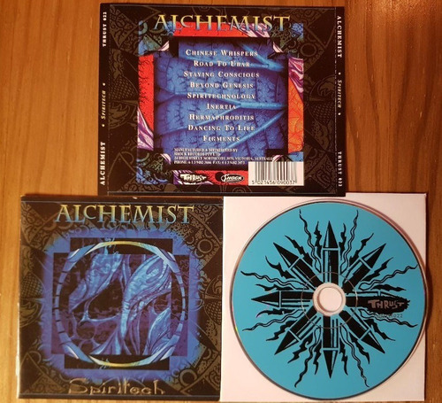 Alchemist - Spiritech ( Death Metal Progresivo)