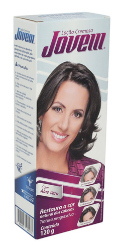 Imagem 3 de 4 de Loção Jovem Cremosa (escurece Cabelo) Com 6 Und Frete Gratis
