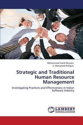 Libro Strategic And Traditional Human Resource Management...