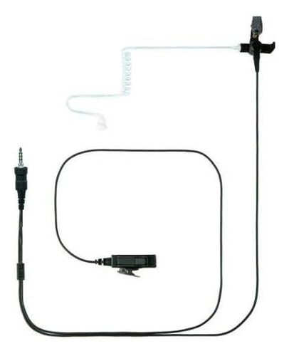 S24sk Kit De Vigilancia De 2 Cables Para Radios Motorola/ver