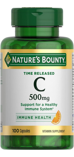 Vitamina C, Apoyo Inmunologico-nature's Bounty