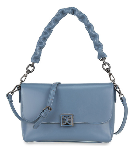 Bolsa Crossbody Cloe Llidela Grande Color Azul