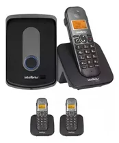 Comprar Porteiro Interfone Sem Fio Tis 5010 Siga-me Com 3 Telefones