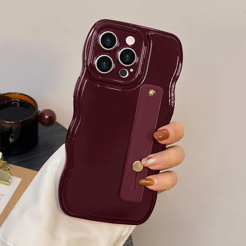 Capa Para iPhone 14 Pro Max Wine Red Silicone_sd4365