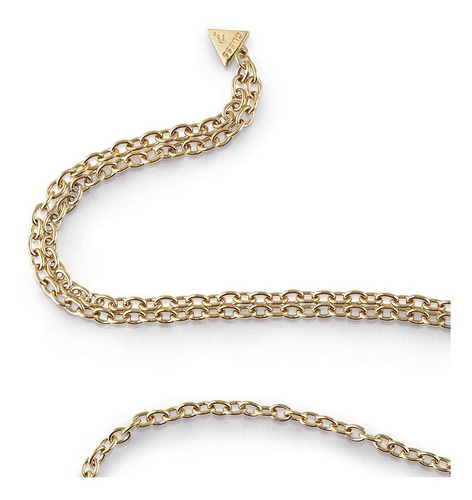 Imagen 3 de 5 de Collar Para Mujer Guess Fly With Me Color Dorado