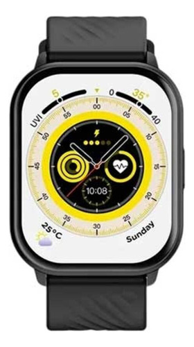 Smartwatch Zeblaze Gts 3 Voice Calling 2.03 Caixa Amarelo Pulseira Preto Bisel Preto Desenho Da Pulseira Mesh