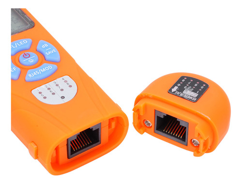 Testador De Fibra Óptica -50 A +26dbm 850-1650nm Opm Vfl Rj4