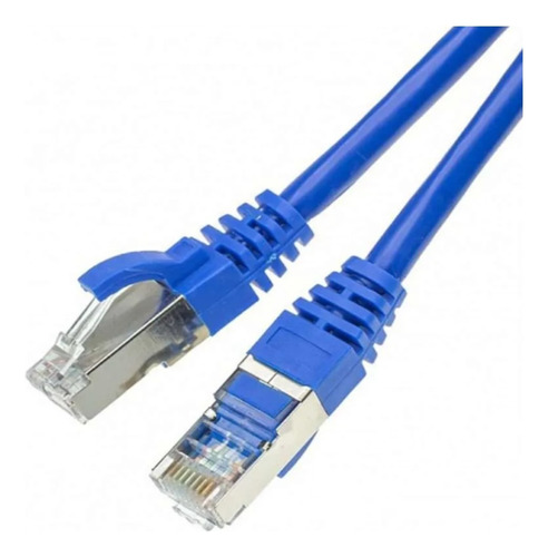 Cable De Red Ftp Patch Cord Powest Cat6a Certificado 10 Pies