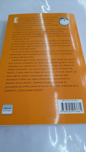 Lo Que El Dinero No Puede Pagar Martin Tetaz G11 (Usado)