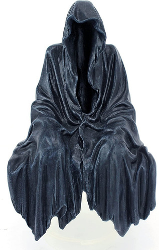 Design Toscano Reaping Solace Estatua De La Muerte Sentada
