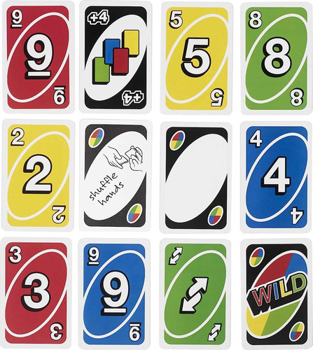 Juego De Mesa Cartas Familiar Uno