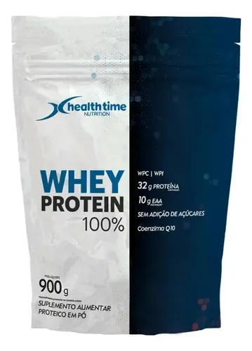 Proteína Health Time Premium Whey Protein 100% Isolado Concentrado Sem em pó sabor Leite Ninho x 900g
