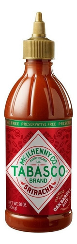 Salsa Tabasco Sriracha 566 Gr Picante