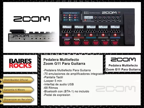 Zoom G11 Pedalera Multiefecto Guitarra