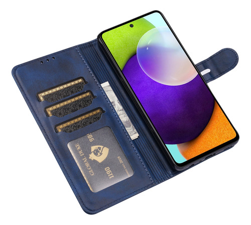 Bonita Funda De Piel Para Redmi Note 12 Pro Plus 5g/12r Pro 5g/12s 4g Ultrafina, Concha, Ranura Para Tarjetas