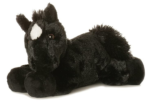 Aurora - Mini Flopsie - Caballo Negro Beau De 8 Pulgadas