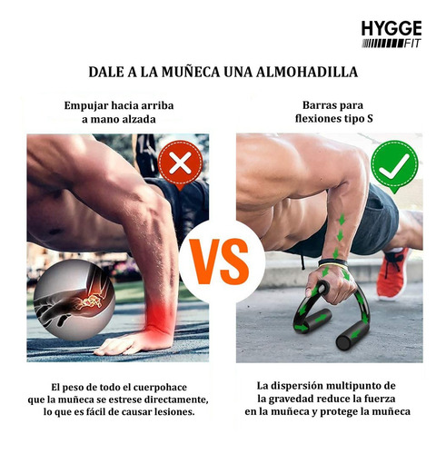 Imagen 5 de 10 de Barras Paralelas Push Up Entrenamiento Pecho Flexiones Gym
