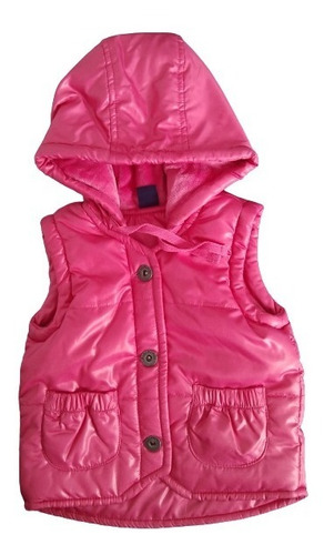 Chaleco  Campera Sin Mangas Mini Mimo Bebe De 6 A 9 Meses