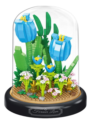 Jollcnoia Dreamy Tulips Home Bouquets Construindo Toy Com De