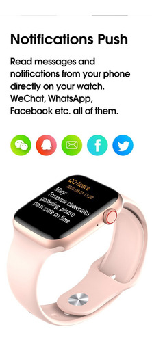 Imagen 9 de 10 de Reloj Smartwatch W26 Serie 6 / Alfashop