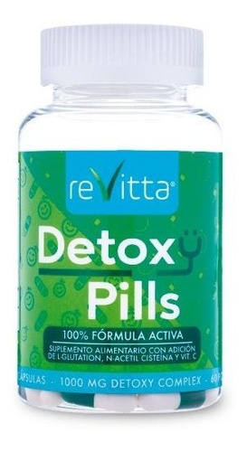 Detoxy Pills Protector Hepático Con N-acetyl Cisteína Y Vitc