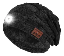 Comprar Gorro Con Bluetooth Con Luz Para Hombre, Gorro Con Luz Led