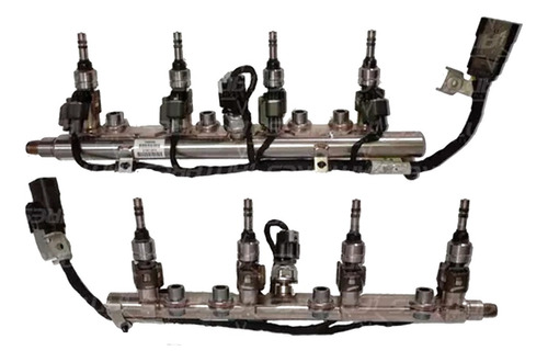 Inyectores Bencina Riel Completo Para Captiva 2.4 2007 2011