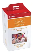 Comprar Kit Tinta Y Papel Canon Rp-108 Selphy 108 Fotografías 4x6