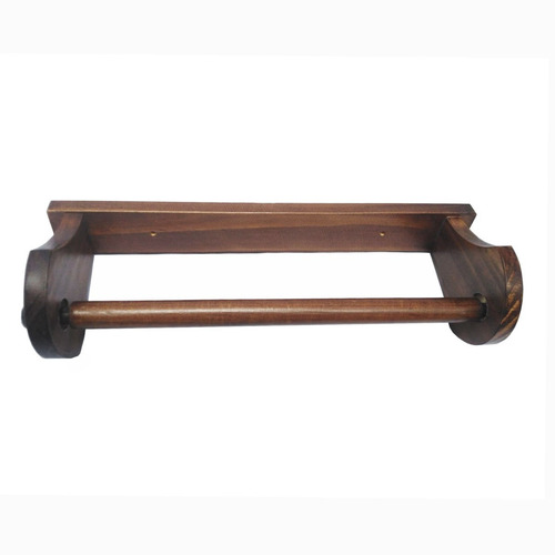 Soporte De Papel Toalla De En Madera
