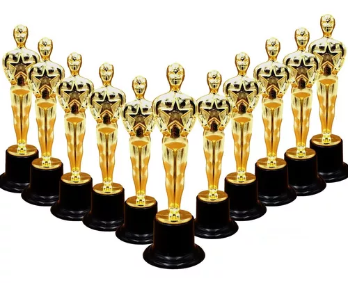 Estatuilla Premio Oscar Grande Hollywood Trofeo 24cm Fiesta