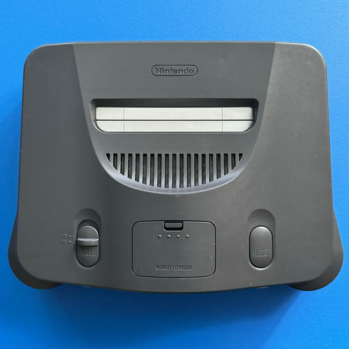 Consola Nintendo 64 Original Color Negro N64