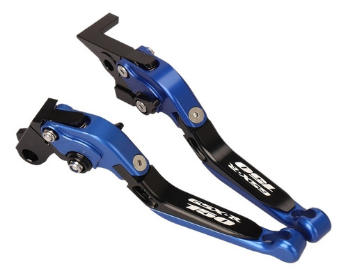 Palancas Para Suzuki Gsx-r 150 Gsxr 150, Azul Con Negro