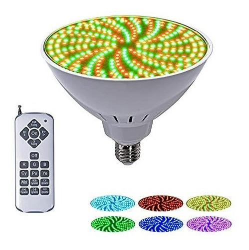 468led 120v 45w E27 Par56 Rgb Bombilla Led Piscina Spa ...