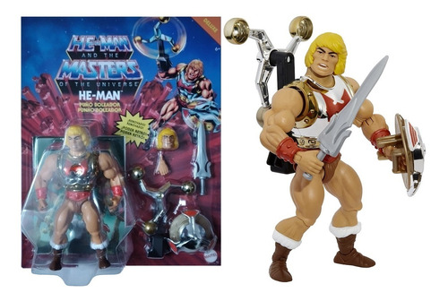 Figura He-man Puño Boleador Masters Of The Universe Deluxe