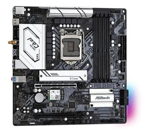 Mother Board Asrock B560m Pro4/ac Lga1200 Ddr4 Wifi Bt Matx