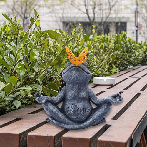 Lámpara Decorativa Con Forma De Rana Para Meditación Y