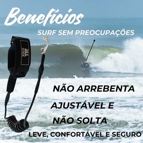 Prancha Bodyboard Pró Maré- C/ Leash Braço All Stick
