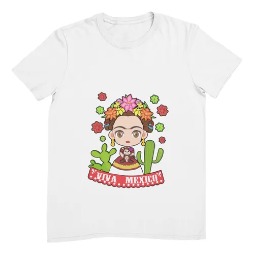 Playeras de frida online kahlo para niñas
