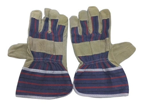 Guantes De Descarne Con Jeans Puño Vdp