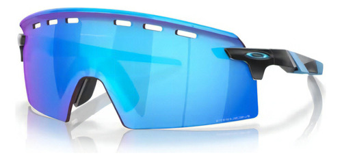 Óculos De Sol Oakley Encoder Strike Vented Matte Black Cor da armação Preto Cor da haste Azul Cor da lente Prizm Sapphire