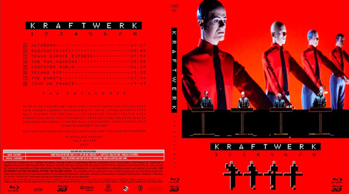 Kraftwerk 3-d The Catalogue Bluray. 2 Discos. Dolby Dig. 5.1