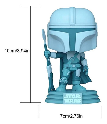Funko Pop Mandalorian Glows Brilla Star Wars Protector Child